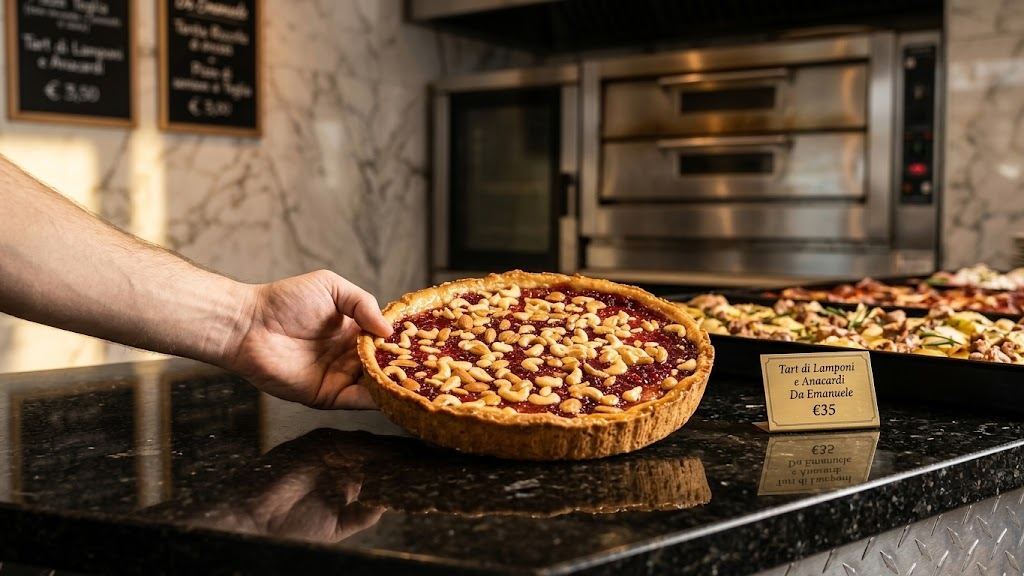 Tarta de frambuesas